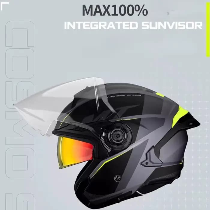 Casque de moto MT Cosmo SV ECE2206 DOT Casco 3/4 M-XXXL
