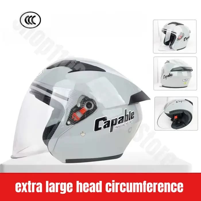 Casque de moto unisexe grande taille 5XL 6XL 7XL