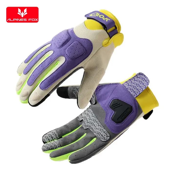 Été nouveaux gants de Moto femmes coloré respirant