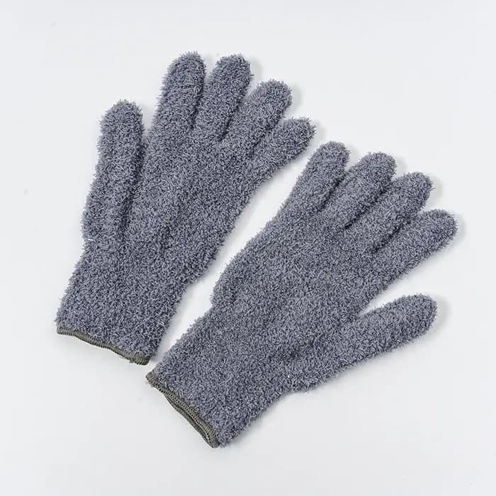 Gants de nettoyage en microfibre