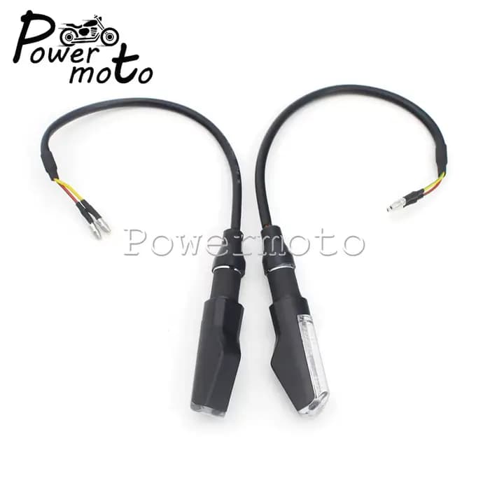 Clignotant LED universel étanche e-mark pour motos, coque en aluminium, pour Harley, Honda, Kawasaki