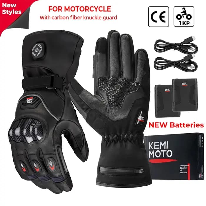 KEMIMOTO – gants chauffants pour motoneige
