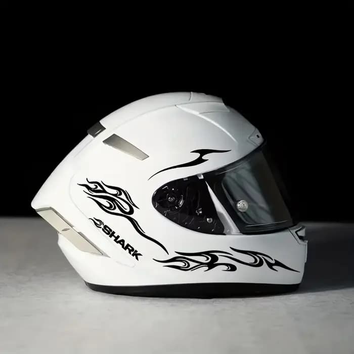 Autocollants pour casque de moto 8 en 1
