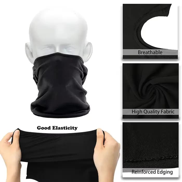 Cagoule masque complet respirant moto hiver chaud couverture complète casquettes cou coupe-vent anti