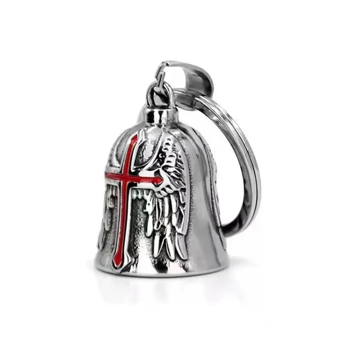 Clochette de moto portable ange gardien pour motards, accessoires moto, cadeau pour motards et cycli