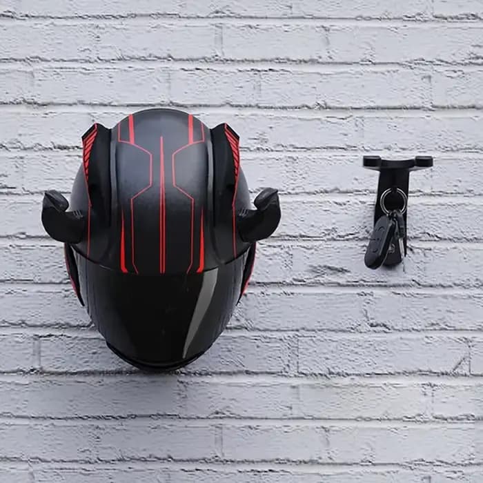 Accessoires de moto, crochet de fixation murale pour casque
