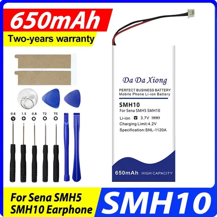 Batterie pour SENA 30S EVO 30K SLR2 SP51 10C 10S 20s 50S 50R SHOEI GT-Air II 2019 SMH10 S10 S20 10U