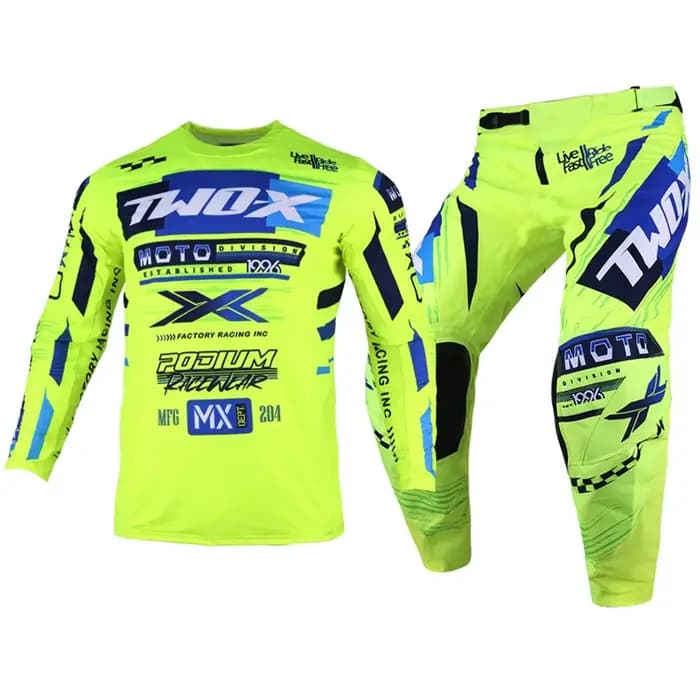 Ensemble d'équipement de course de Motocross