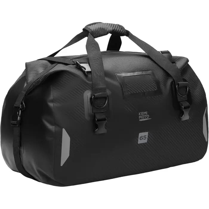 Sac arrière étanche pour moto