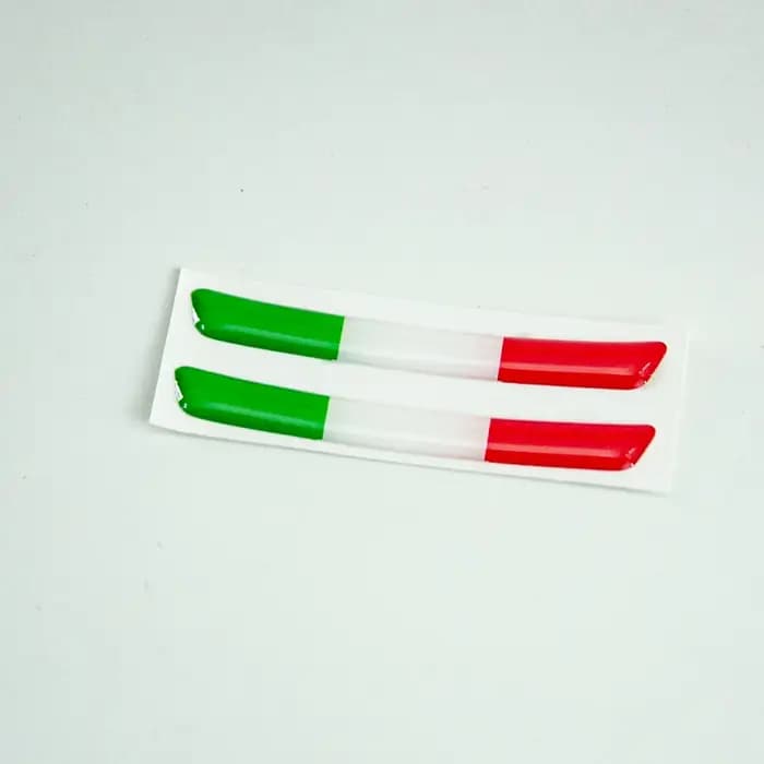 Autocollants drapeau italien pour Alfa Romeo Giulia Stelvio 159 Giulietta Mito