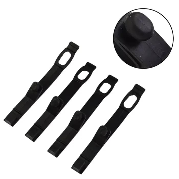 Sangles en caoutchouc pour carénage de phare de moto, 4 pièces, supports de fixation de phare de mot