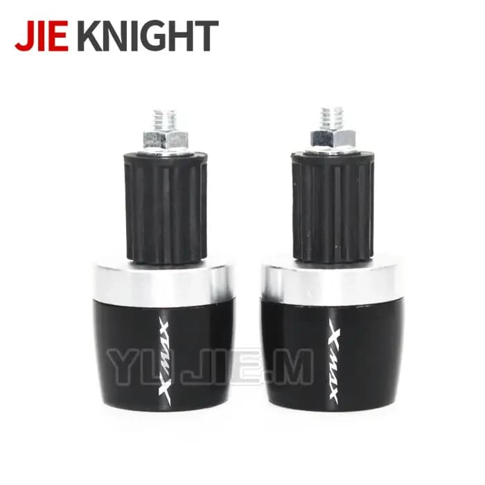 Poignées de Guidon de Moto XMAX 7/8 Pouces, 22mm, Bouchon d'Extrémité pour Xmax 125 250 300 400 2013