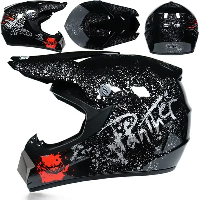 Casque de moto intégral pour enfants