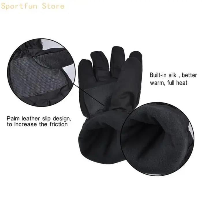 Gants chauffants d'hiver pour le cyclisme, le ski et les températures froides quotidiennes X7JD