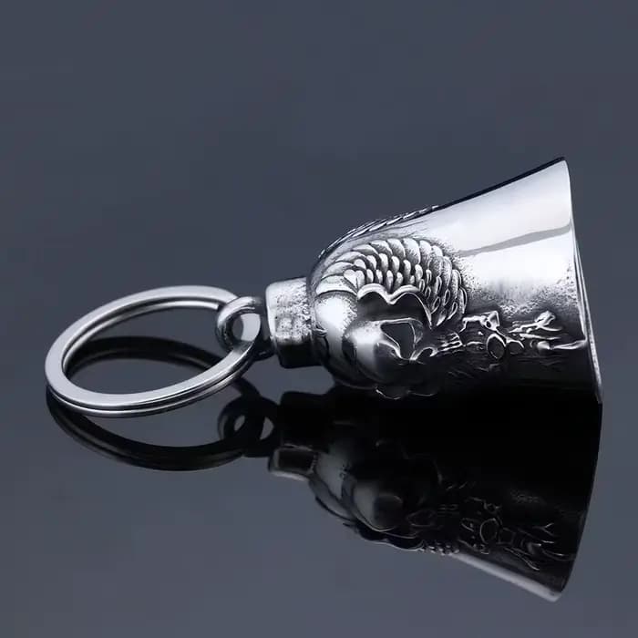 Porte-clés cloche de moto Skull Angel, accessoires d'équitation pour hommes