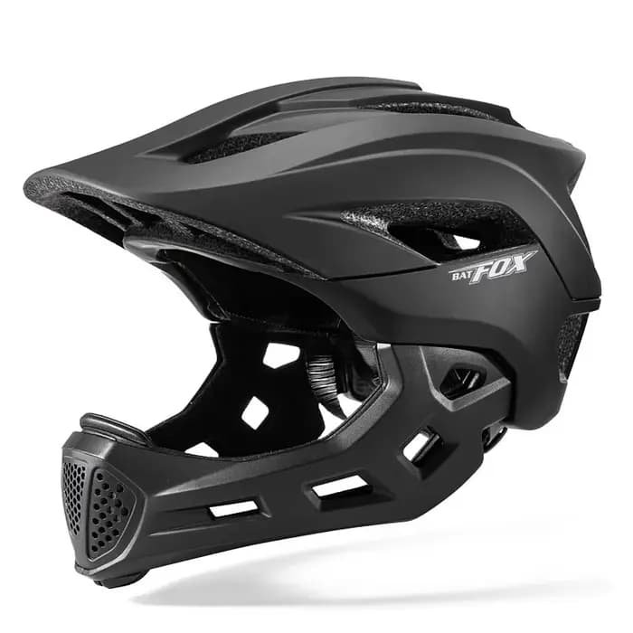 BATFOX vtt casque intégral vélo pour enfants détachable Casco vtt
