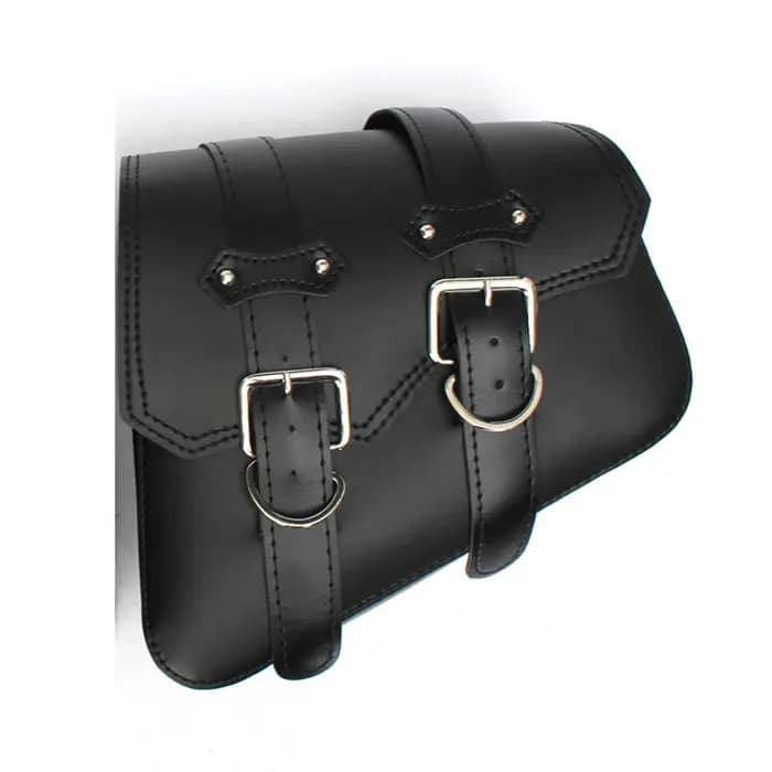 Sacs de selle latéraux de moto en cuir PU