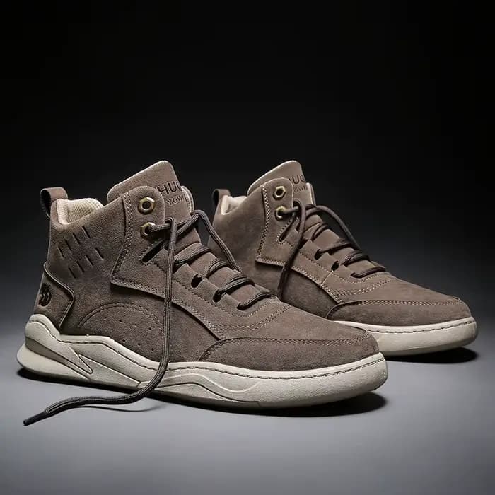 Bottes hautes à lacets pour hommes