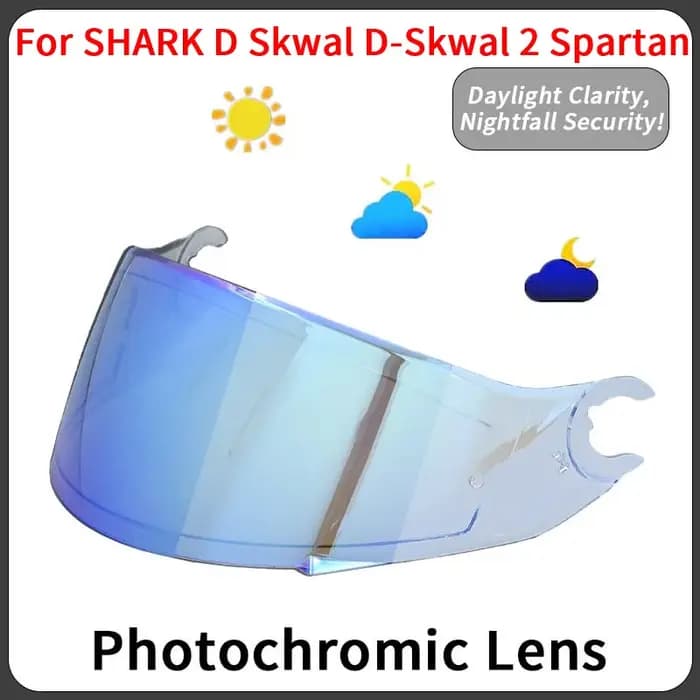 Pour SHARK Skwal 2 d-skwal 2 Spartan carbone Moto Casque visière lentille bouclier Motosiklet Cascos