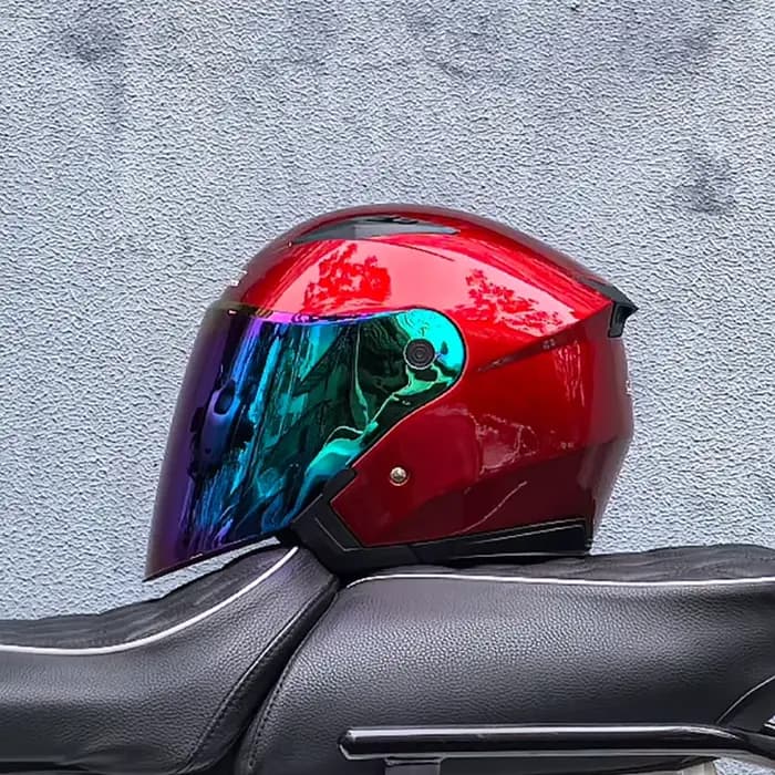 512 Casque Moto Hurbike touristes Lentille Été/Hiver Ouvert Visage