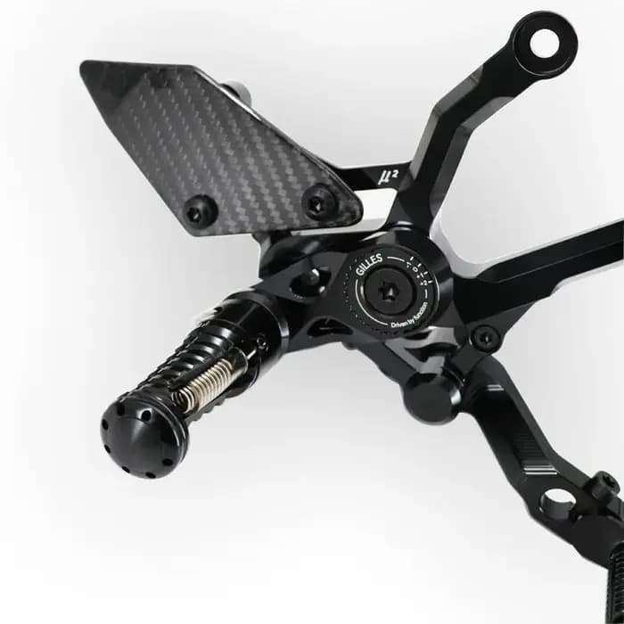 Pour Ducati PANIGALE V4 Panigale V4S 2025 2026, repose-pieds arrière réglables en aluminium et fibre de carbone pour moto