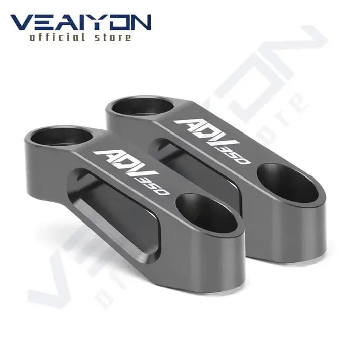 Adaptateur d'extension de rétroviseurs en aluminium CNC