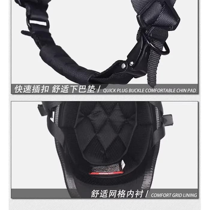 Demi-casque De Moto rétro