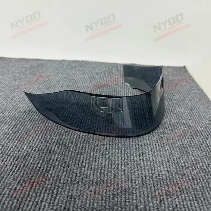 Aileron de casque de moto, grande aile arrière, installation non destructive, compatible avec SHOEI Z8