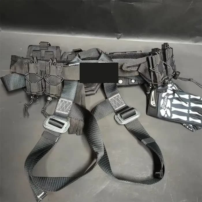 Ensemble complet d'équipement fantôme tactique, gilet de morue Airsoft, vestes, ceinture, masque, gants, équipement pour jeu CS en plein air, Call of Duty, Cosplay