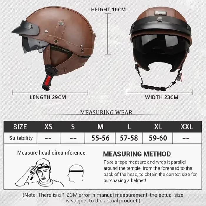 Casque de Moto pour hommes