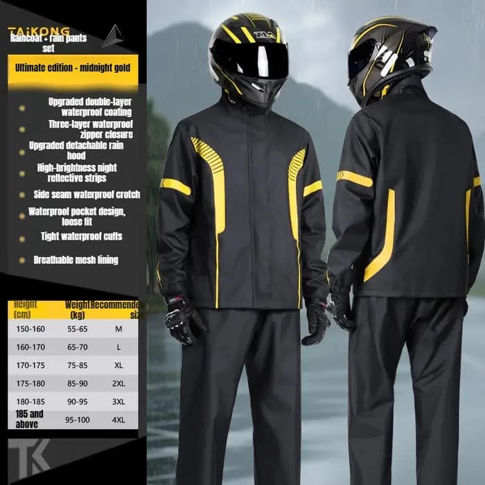Ensemble imperméable pour moto