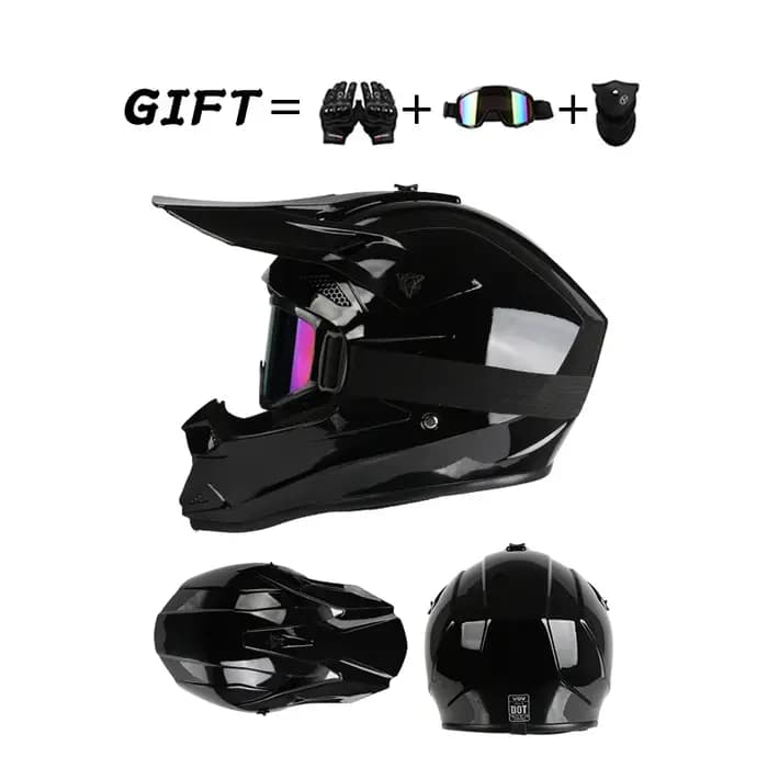 Casques de moto, casques tout-terrain, équipements de sécurité pour enfants et adultes, conduite sur route et équipements de sécurité pour la conduite AM/DH.