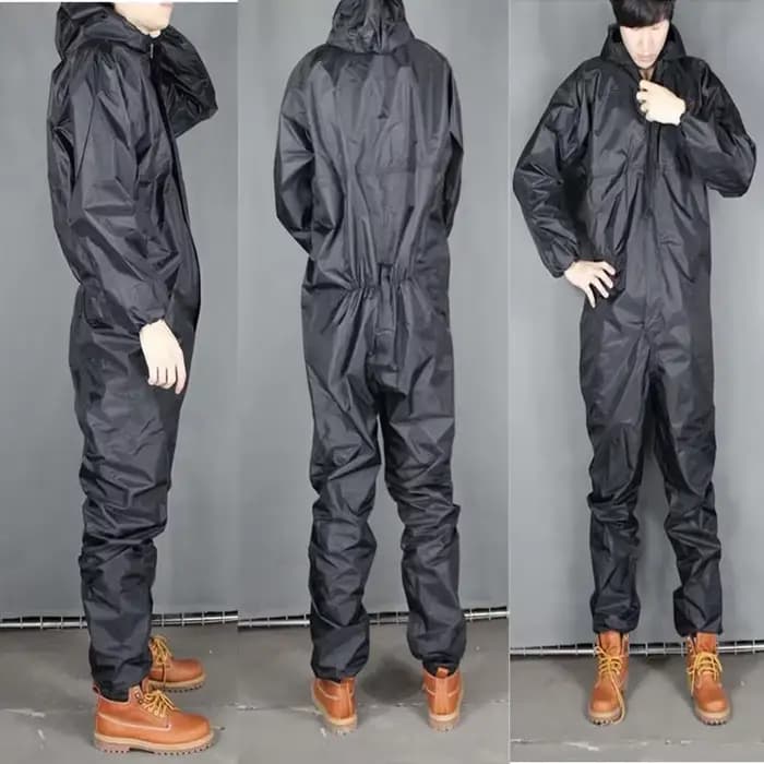 Combinaison imperméable anti-pluie pour moto