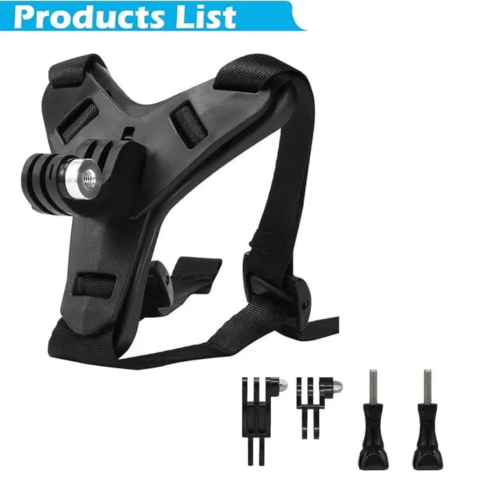Support de mentonnière pour casque de moto