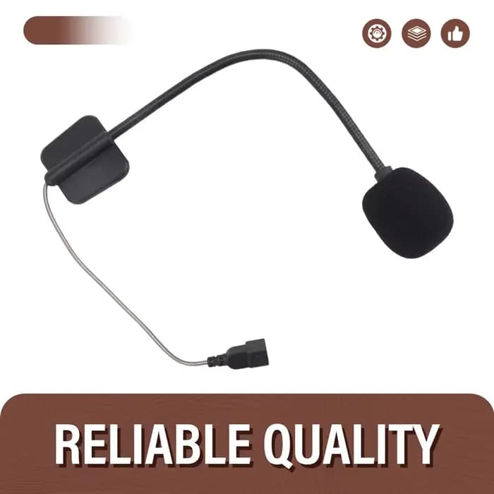 Fiable-pour Cardo PACKTALK Edge moto Bluetooth interphone Microphone cordon
