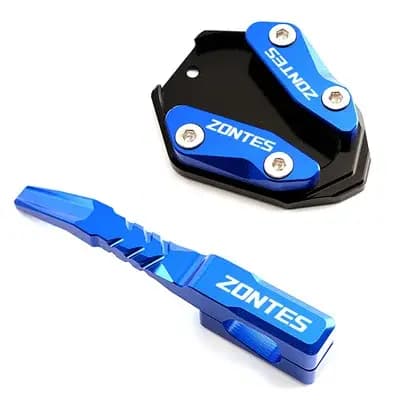 Accessoires pour ZONTES 368G 368E 368K 368 G 2022-2026+ : Extension et support de béquille latérale CNC