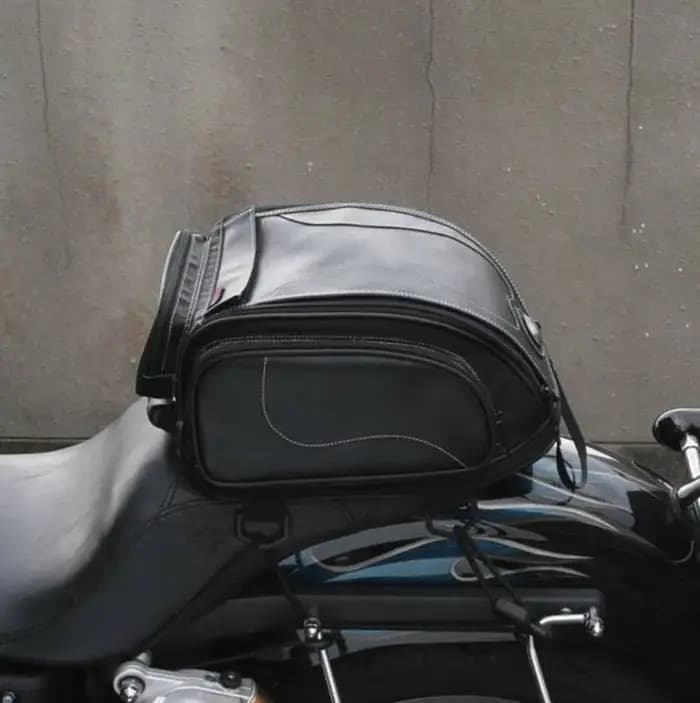 Sac de motard de voyage étanche en cuir PU pour moto