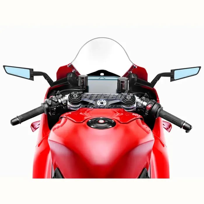 Accessoires moto pour Panigale V4 2025 Tricolore PANIGALE V4S 2026, rétroviseurs réglables, rétroviseurs aérodynamiques, ailerons sport