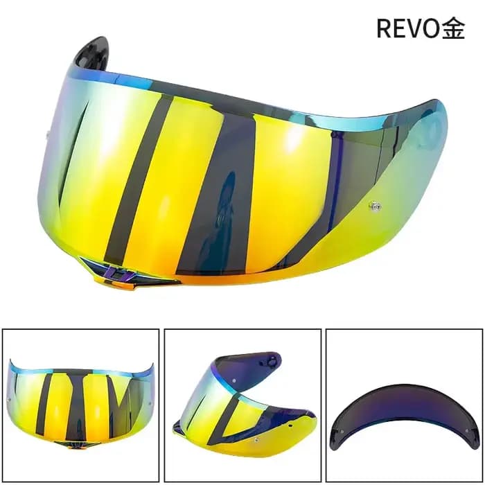 Visière pour AGV K5 K5S K5-S K3SV K3-SV K1 Moto Casque Lentille Accessoires Coupe-Vent Pluie Uv Pare