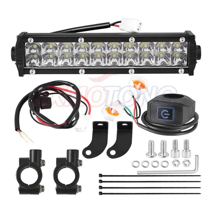 Kit de phares de barre lumineuse LED pour motos