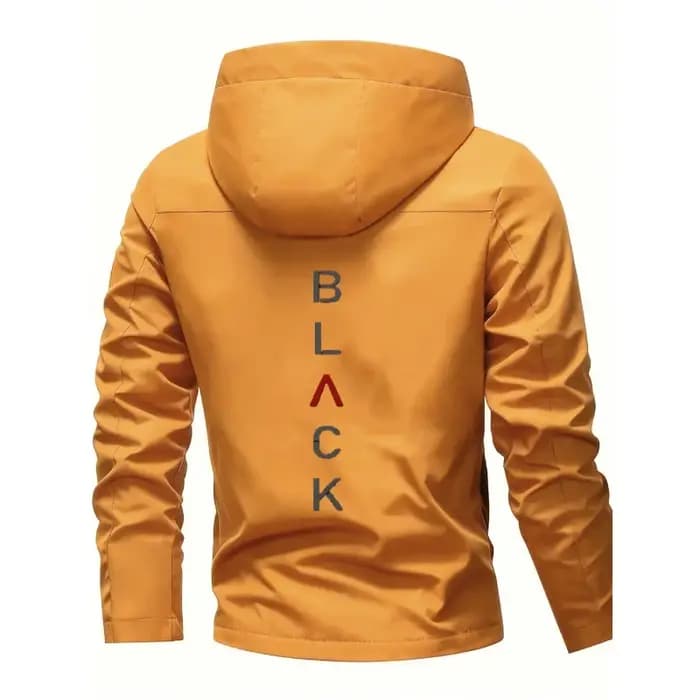 Veste de moto robuste pour hommes, toutes saisons, avec fermeture éclair intégrale, coupe-vent, à capuche, pour les déplacements, les voyages et les activités de plein air