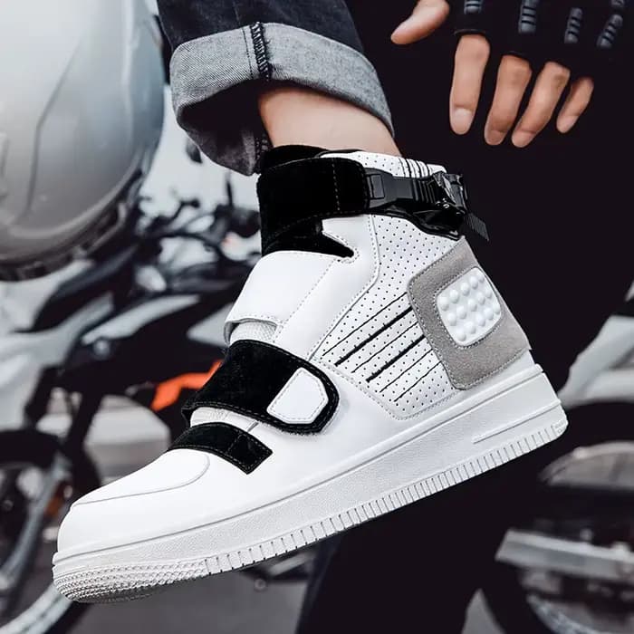 Bottes de moto anti-chute pour hommes et femmes