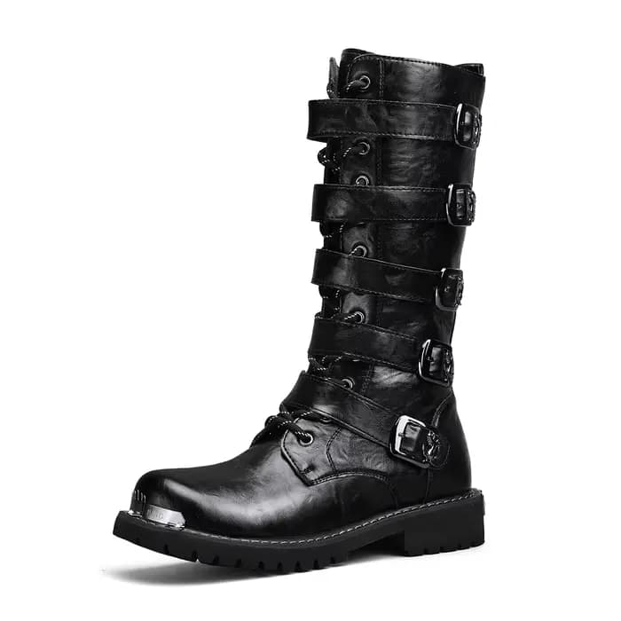 Bottes de moto classiques décontractées pour hommes, bottes de protection de sécurité, bottes d'outi