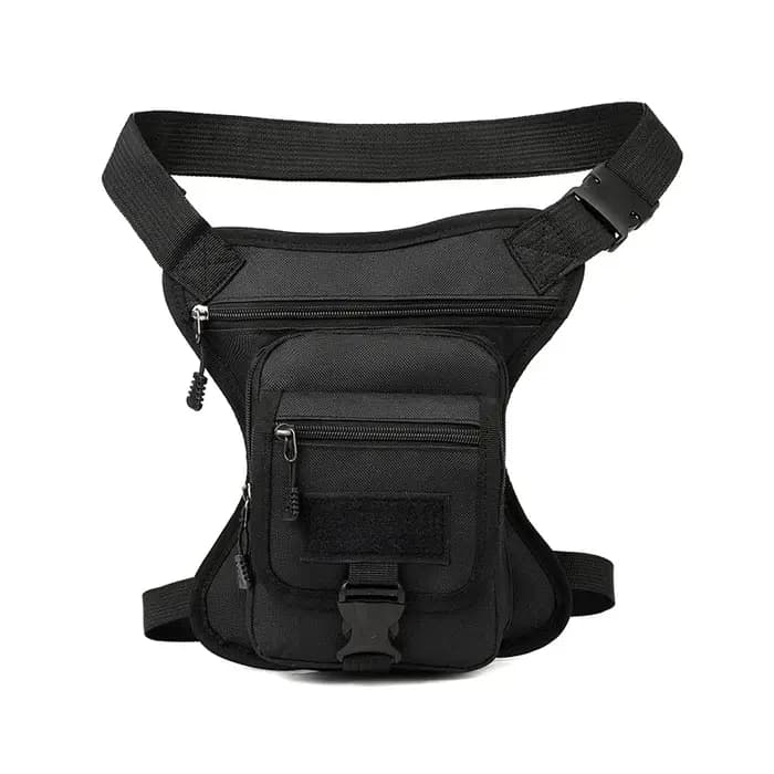 Sac de jambe de moto, ceinture de hanche multifonctionnelle d'extérieur