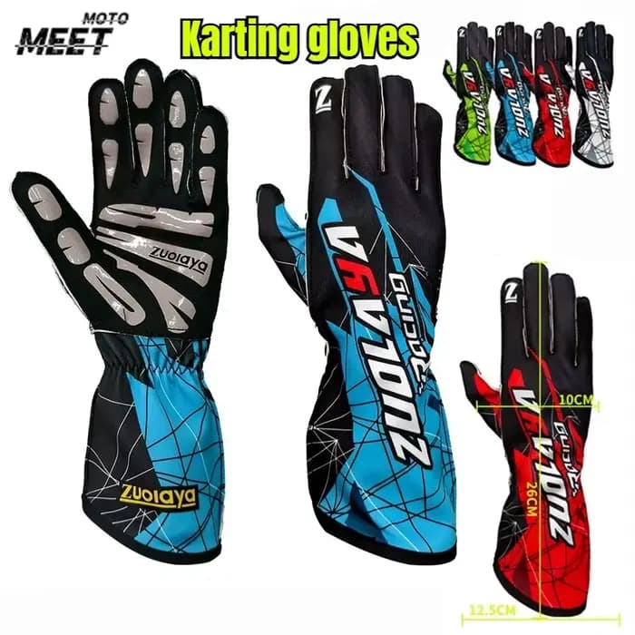 Gant de Karting gants longs de course de véhicule