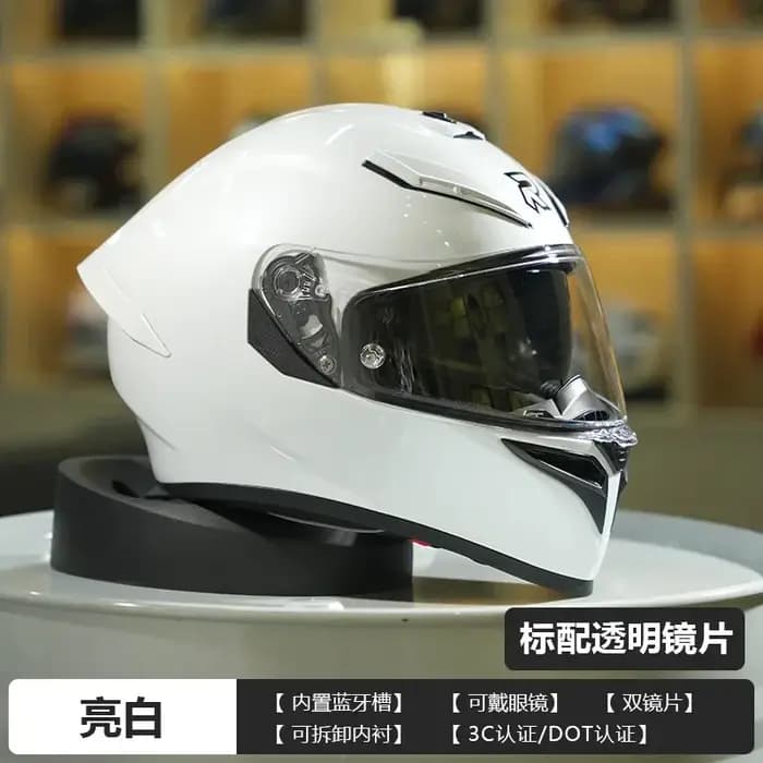 Casque intégral Moto personnalité EVA 01 Mech Style DOT ECE Double lentille
