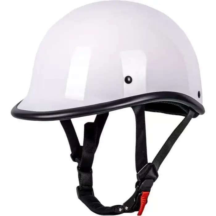 Casque de moto classique rétro, sûr et confortable, à visière ouverte, adapté aux scooters et motos tout-terrain
