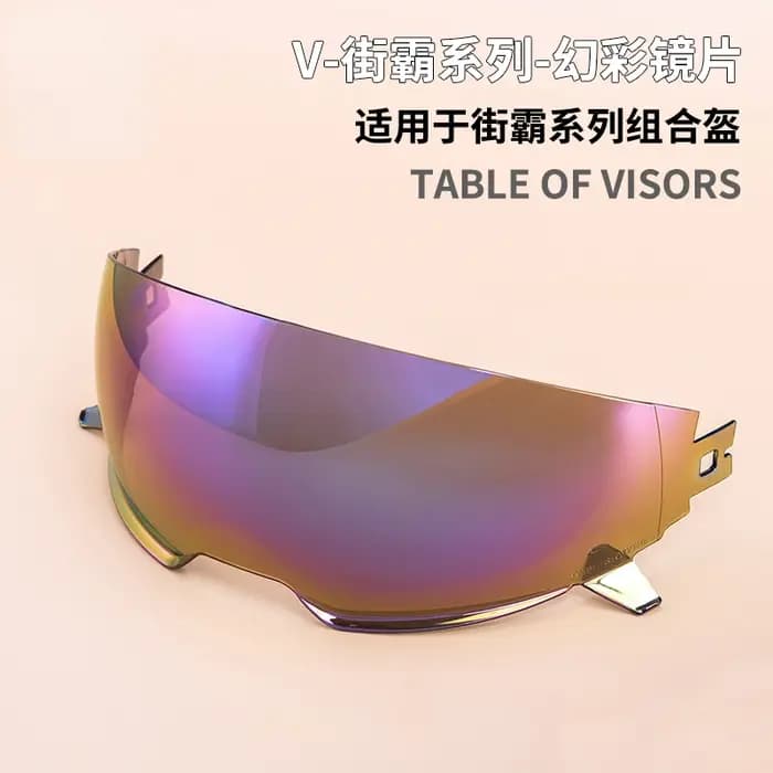 MT casque Streetfighter lentille de lunettes de soleil interne bouclier de remplacement 5 couleurs disponibles