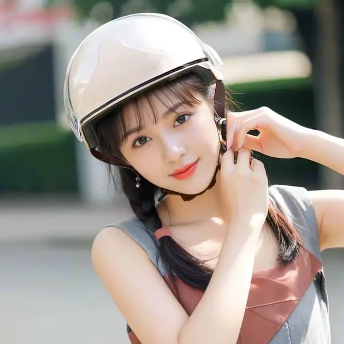 Casque de moto rétro à visière relevée pour hommes et femmes