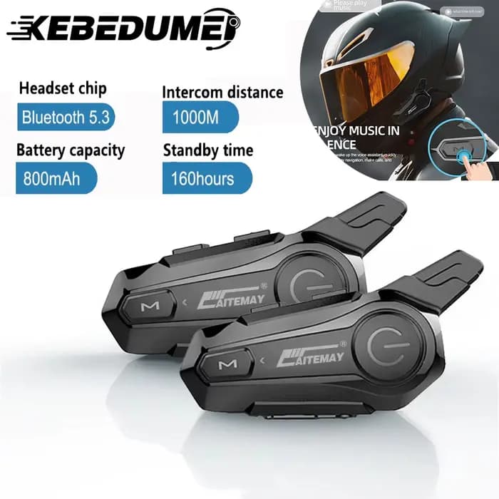 Oreillette Bluetooth X1 Plus pour Moto